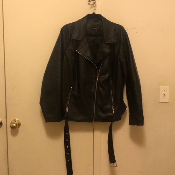 Jackets & Blazers - “Signal Lost” Plus Size Studded Leather Jacket